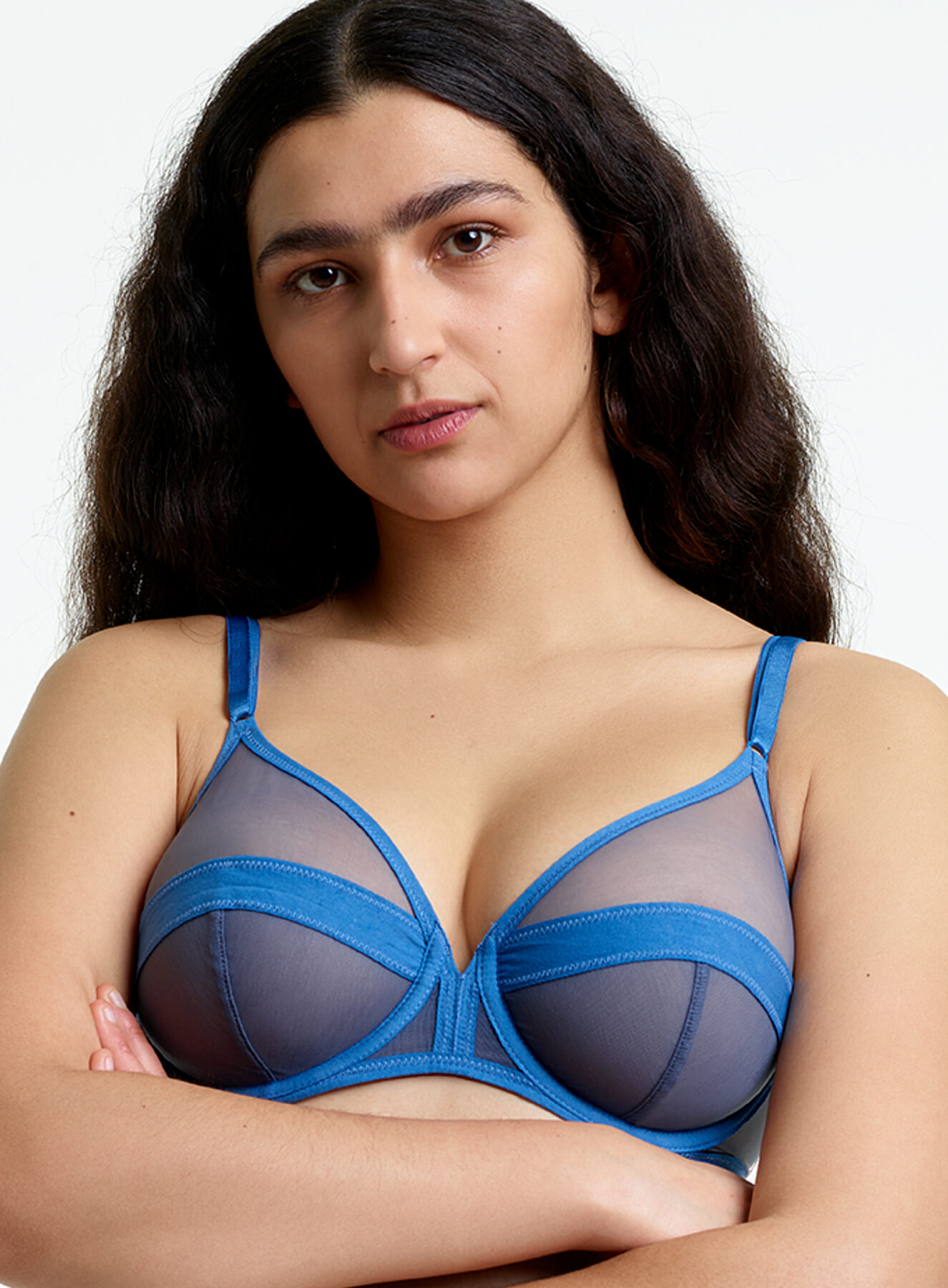Yasmine Eslami – Blue tulle wired bra